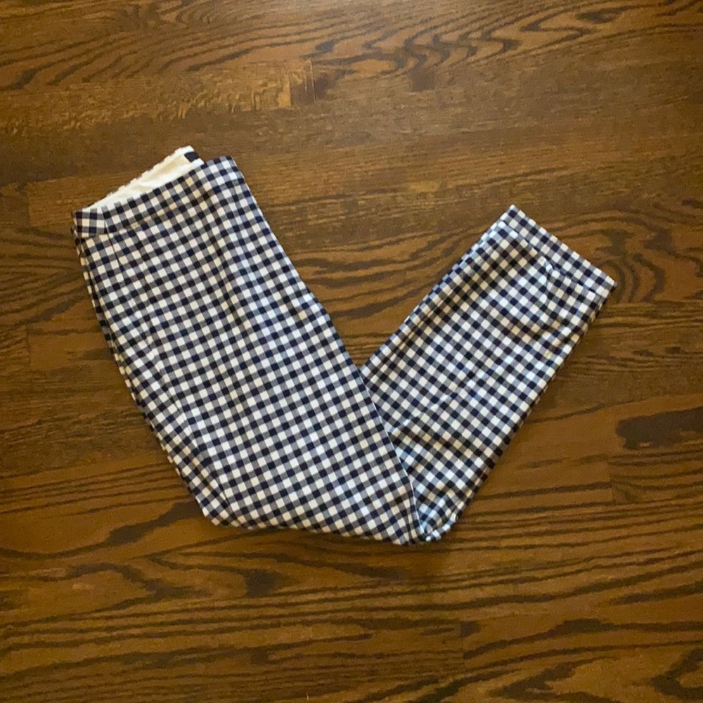 JCrew Gingham Pant
